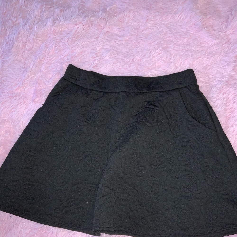 Joe B Floral Skater Skirt with pockets